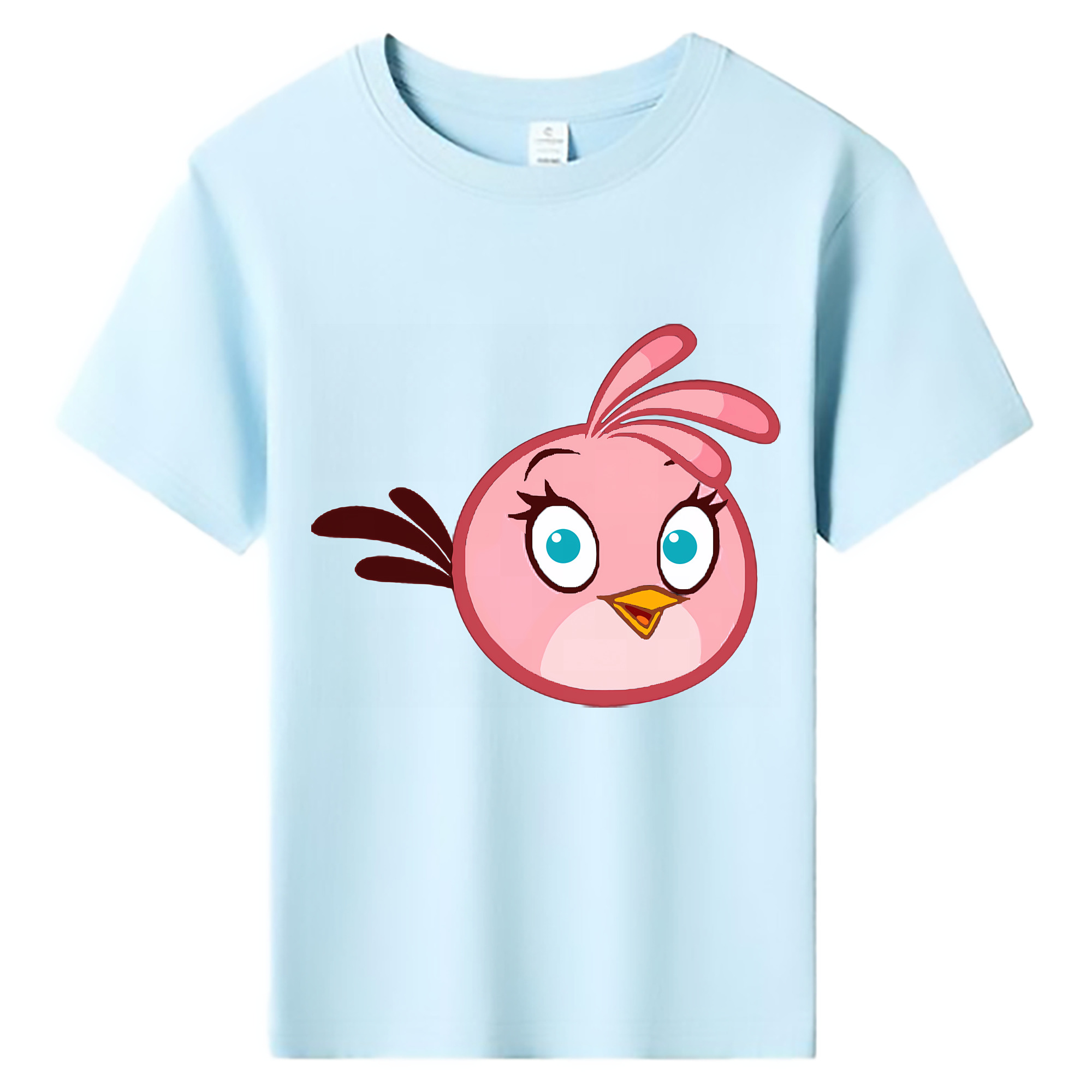 （画像用） Angry Birds アングリーバード 綿100％キッズTシャツ（フロントプリント）
